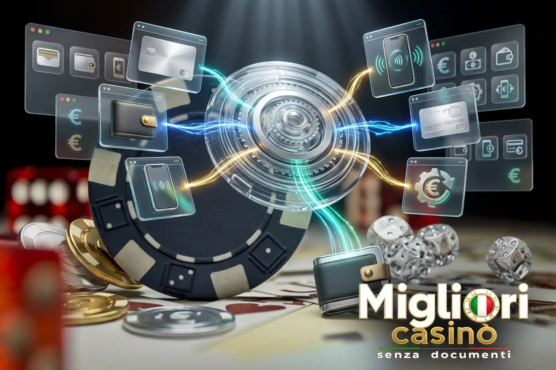 Metodi di pagamento con crypto, e-wallet e voucher per casinò senza verifica