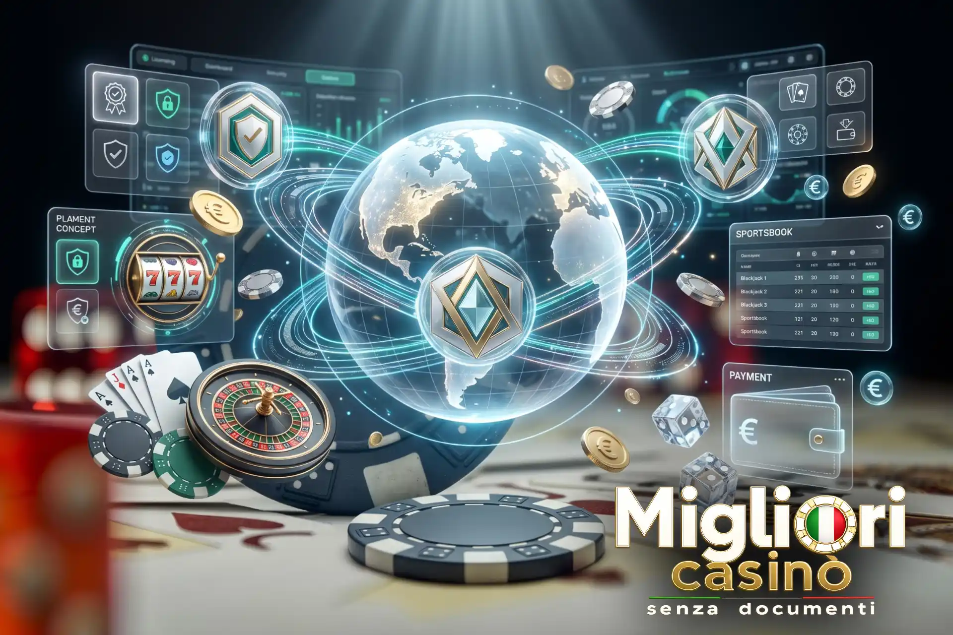Casinò senza documenti con licenze internazionali Curaçao, Anjouan e PAGCOR